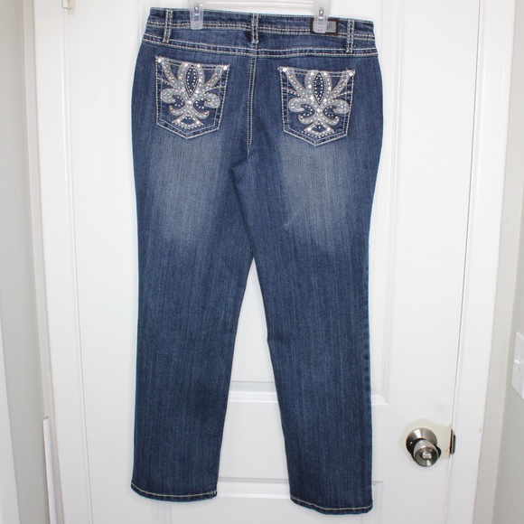 Earl Jeans Pants & Jumpsuits Earl Jeans Straight Leg Petite Size 8